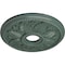 Ekena Millwork Edinburgh Ceiling Medallion (Canopies up to 5 1/8"), 18 1/8"OD x 3 1/2"ID x 2 3/4"P, Cloud Burst CM18ED1CBF - alternate 4